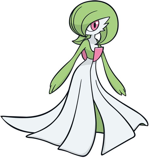 Gardevoir official artwork gallery .